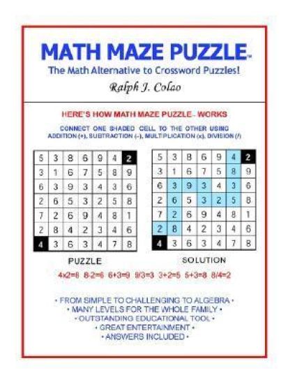 Math Maze Puzzle
