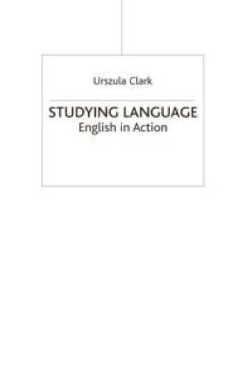 Studying Language