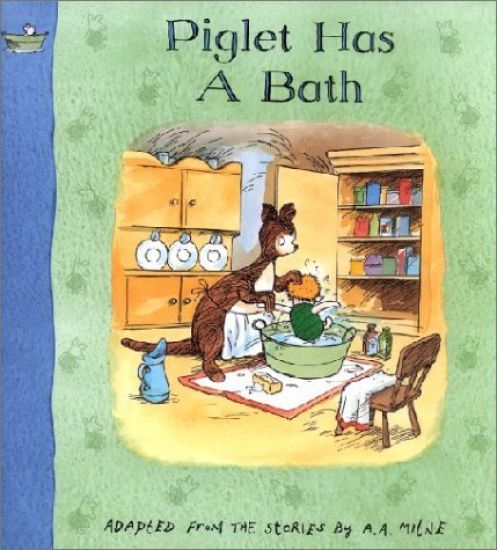 Piglet Has a Bath