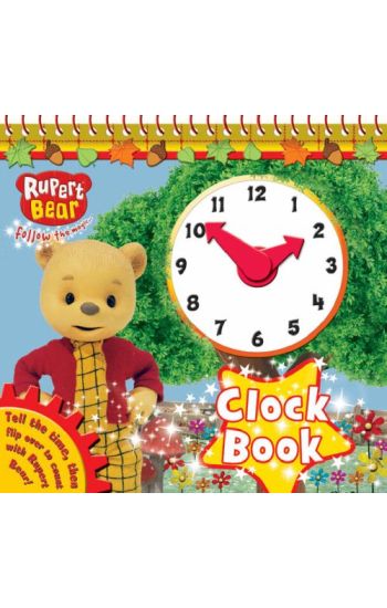 Rupert Bear Clock Book