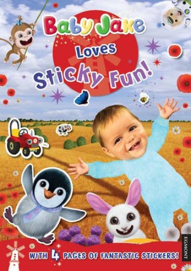 Baby Jake Loves Sticky Fun!