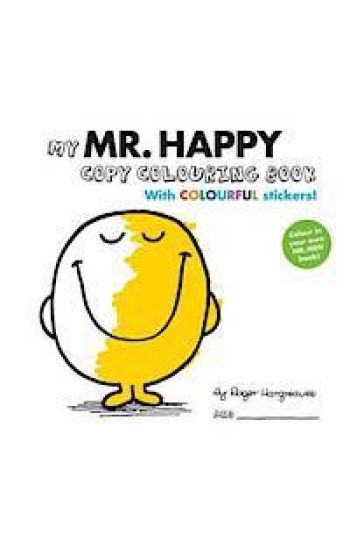 Mr Men Colour your own Mr Happy