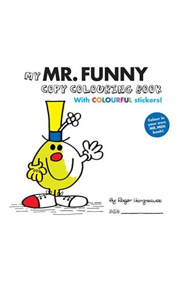 Mr Men Colour Your Own Mr Funny