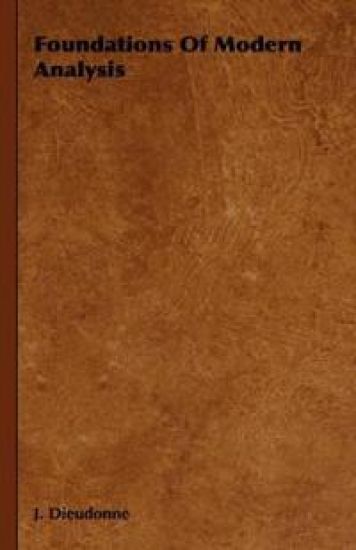 Foundations Of Modern Analysis