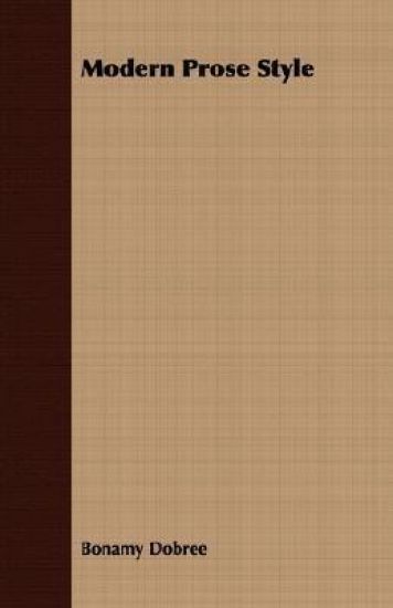 Modern Prose Style