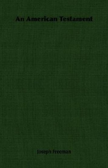 An American Testament