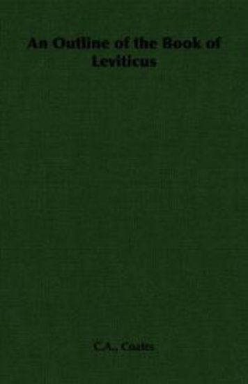 An Outline of the Book of Leviticus