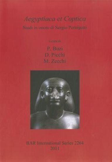 Aegyptiaca et Coptica Studi in onore di Sergio Pernigotti