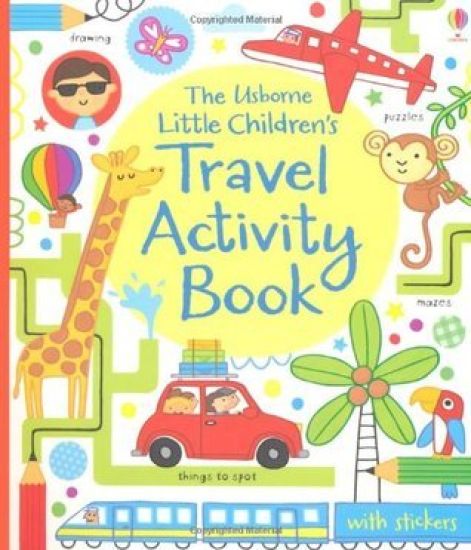 Little Children's Travel Activity Book
