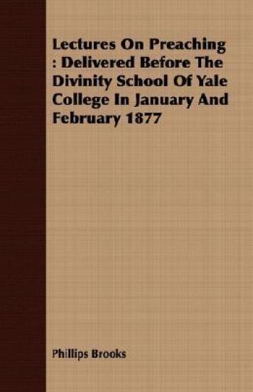Lectures On Preaching