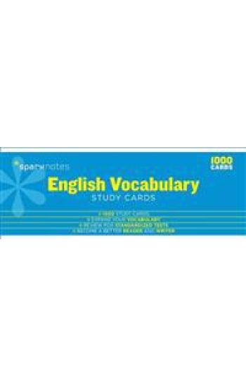 English Vocabulary SparkNotes Study Cards