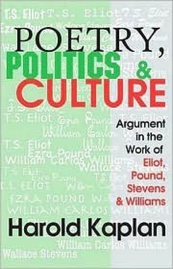 Poetry, Politics, and Culture