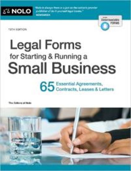 LEGAL FORMS STARTING SMALL BUSINESS E13