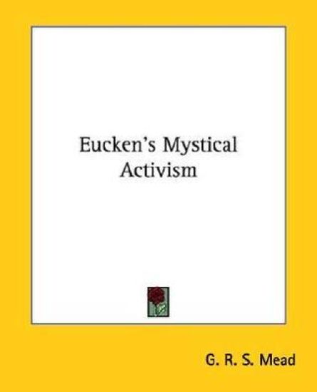 Eucken's Mystical Activism