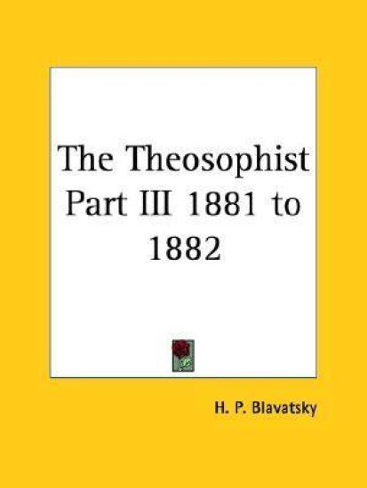 The Theosophist 1881-82
