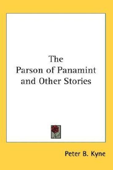 Parson of Panamint and Other Stories