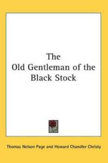 Old Gentleman of the Black Stock