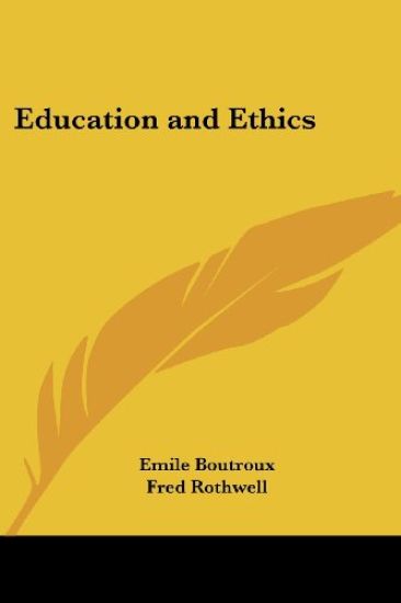 Education and Ethics