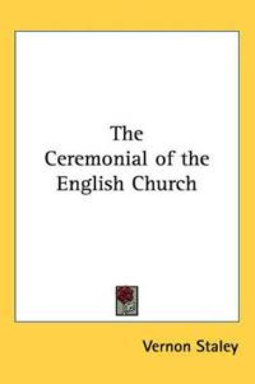 The Ceremonial of the English Church