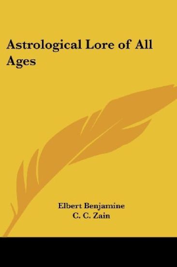 Astrological Lore Of All Ages