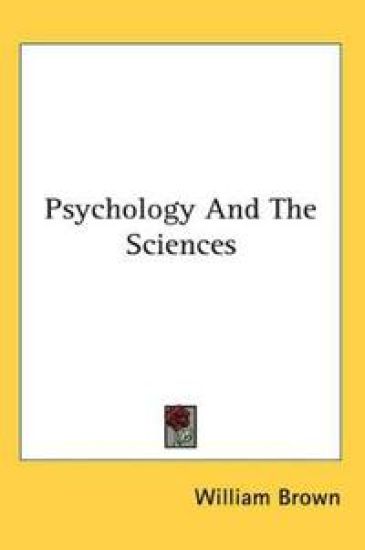 Psychology And the Sciences