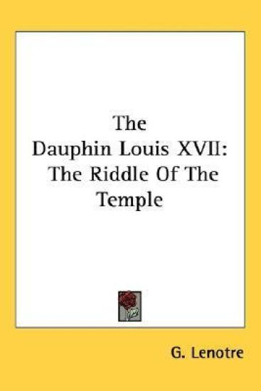 The Dauphin Louis XVII