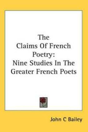 Claims Of French Poetry