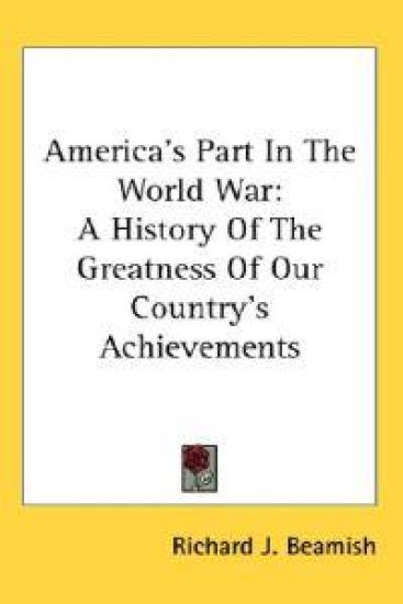 America's Part in the World War