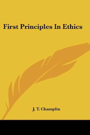 First Principles In Ethics