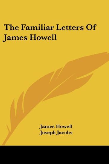 Familiar Letters Of James Howell