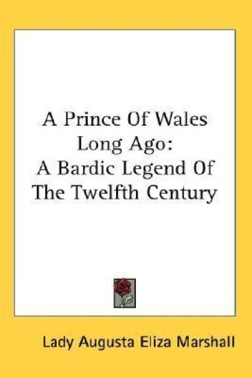 A Prince of Wales Long Ago
