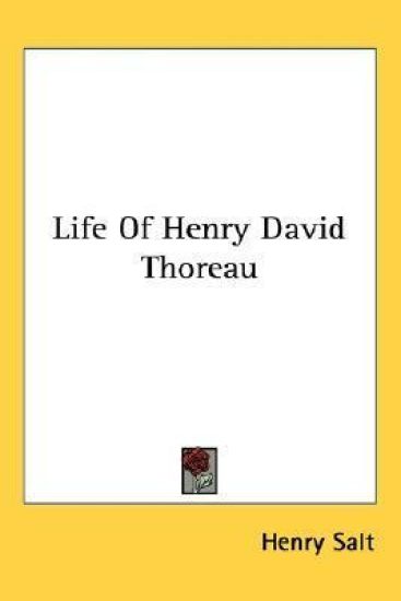 Life Of Henry David Thoreau