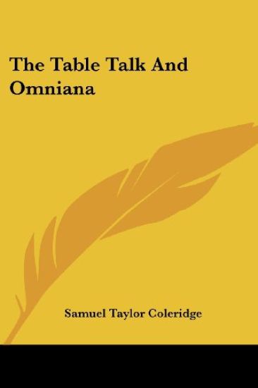 Table Talk And Omniana