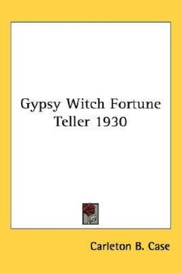 Gypsy Witch Fortune Teller 1930