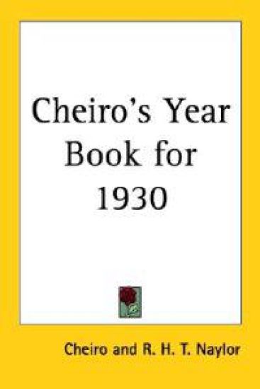 Cheiro's Year Book for 1930