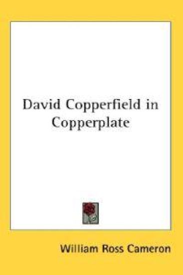 David Copperfield in Copperplate
