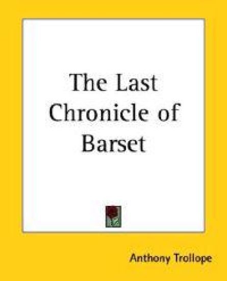 The Last Chronicle Of Barset