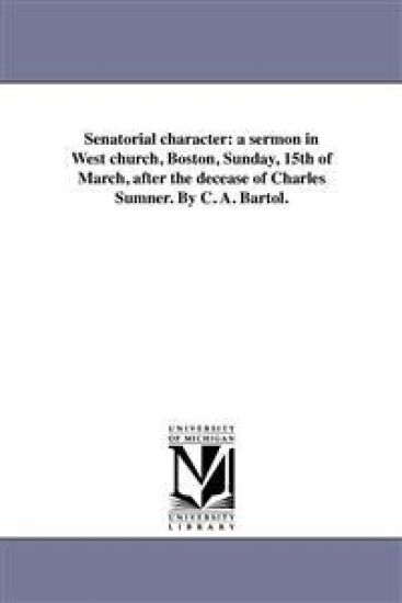 Senatorial character