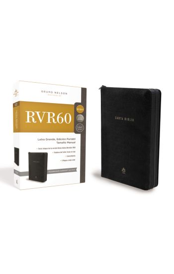 Santa Biblia Rvr1960- Edicion Portatil Con Cremallera