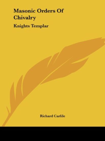 Masonic Orders of Chivalry