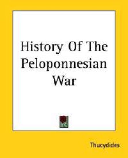 History Of The Peloponnesian War