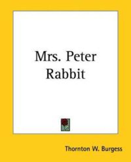 Mrs. Peter Rabbit