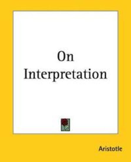 On Interpretation