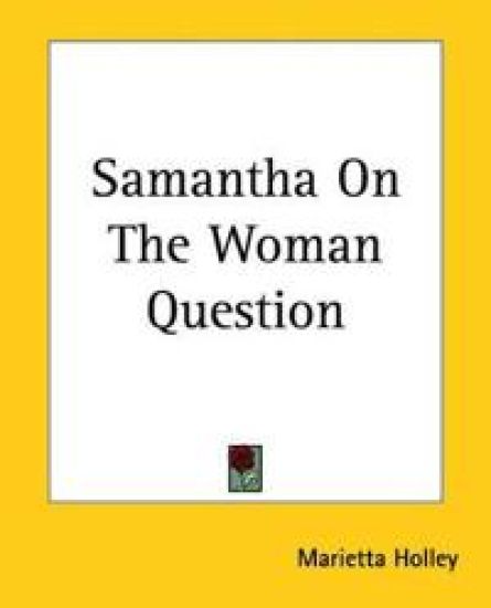 Samantha On The Woman Question