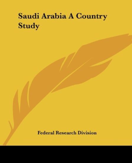 Saudi Arabia A Country Study