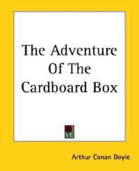 The Adventure Of The Cardboard Box