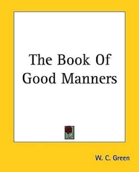 Book Of Good Manners