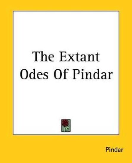 The Extant Odes Of Pindar