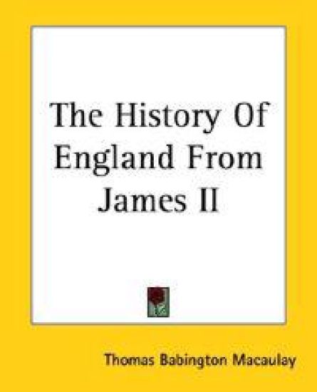 History Of England From James II