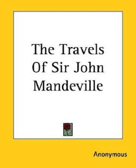 Travels Of Sir John Mandeville
